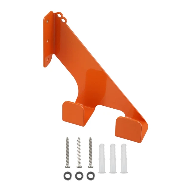 Support Mural Pour Tronçonneuse - Porte-outil Métallique Robuste (charge 35 Kg) - Rangement Garage Atelier Jardin