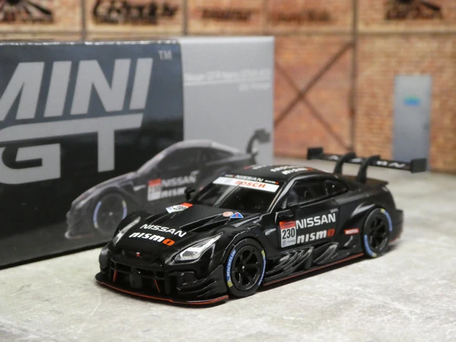 MINI GT 1/64 Nissan GT-R NISMO 2024 – Modello Pressofuso Grigio Stealth MGT00868
