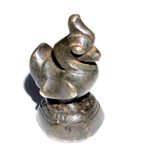 Antique Burma Hintha Bird Opium Weight Solid Bronze   weight approx 82 grams