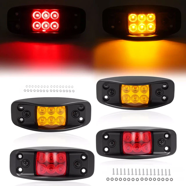 HECASA LED Side Marker Brake Turn Signal Lights For HMMWV HUMVEE Military Trucks 1 thumbnail image