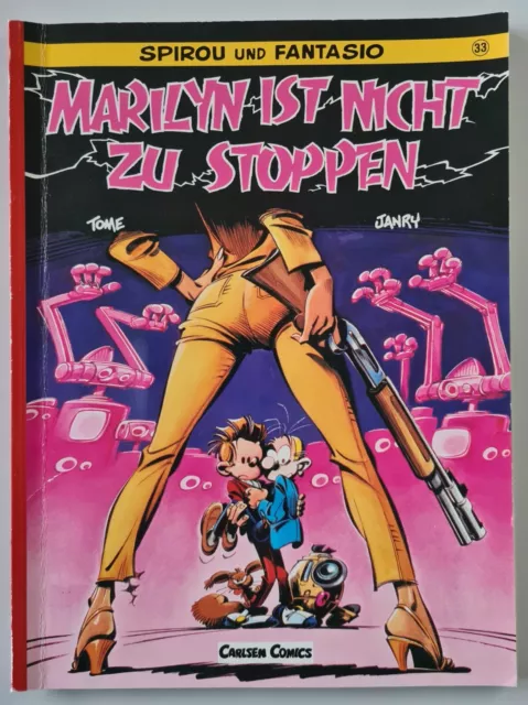 Spirou + Fantasio Band 33 Marilyn ist nicht zu stoppen TOME & JANRY 2. Aufl 1992