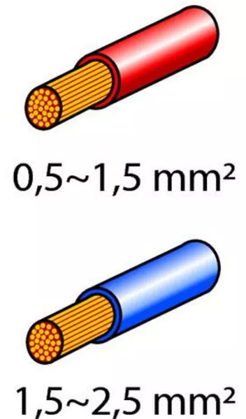 10 Connettori Rapidi a Ghigliottina Rubacorrente  Rosso / Blu  Elettrico C45050 2