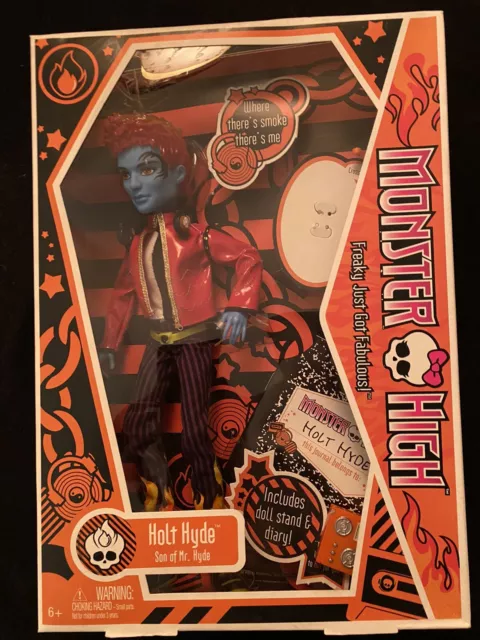 Monster High Doll Holt Hyde .  New In Box Never Open . 1st Wave (pet Detached)