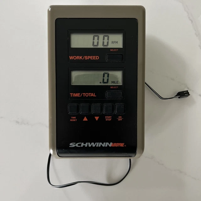 schwinn airdyne monitor not working
