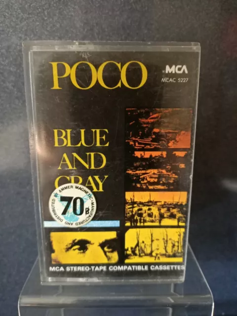 POCO - " Blue and Grey " - Audio Tape Cassette - GC - Free post