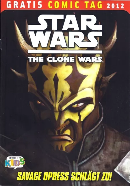 Gratis Comic Tag 2012 STAR WARS Clone Wars