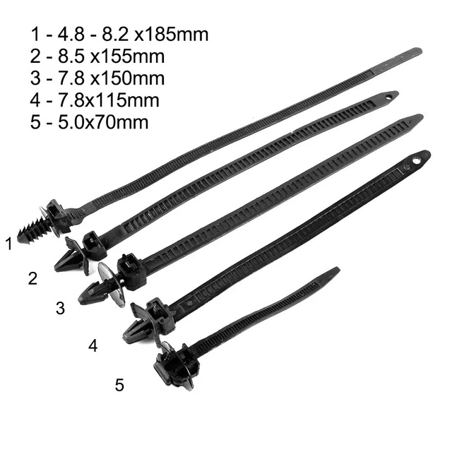 Clips De Voiture à Rivets Poussoirs 10PCS - Compatible Tesla Model S X 3 Y