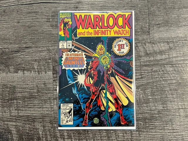Adam Warlock and the Infinity Watch #1 Marvel 1992 NM CGC Ready Gauntlet key MCU