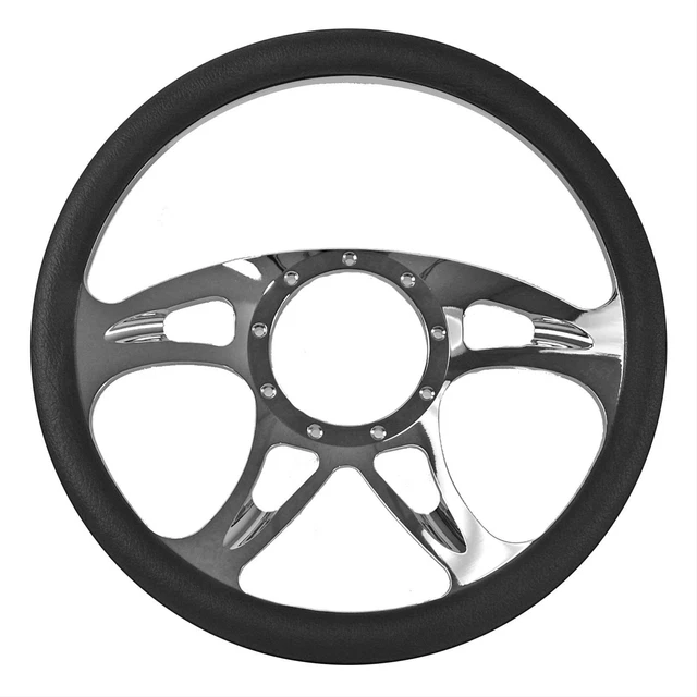 Summit Racing® Steering Wheel 14" Dia 4 Spoke 772717
