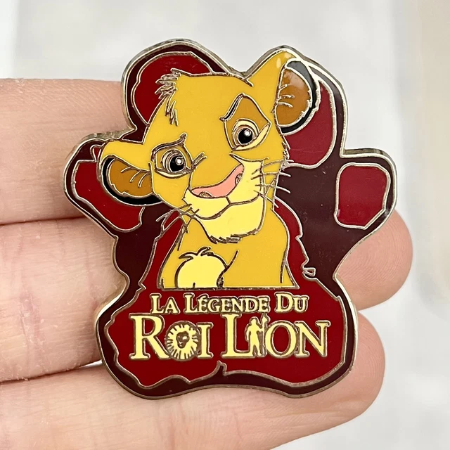 GENUINE DISNEY RESORT Paris The Lion King Simba Trading Pin Badge Rare