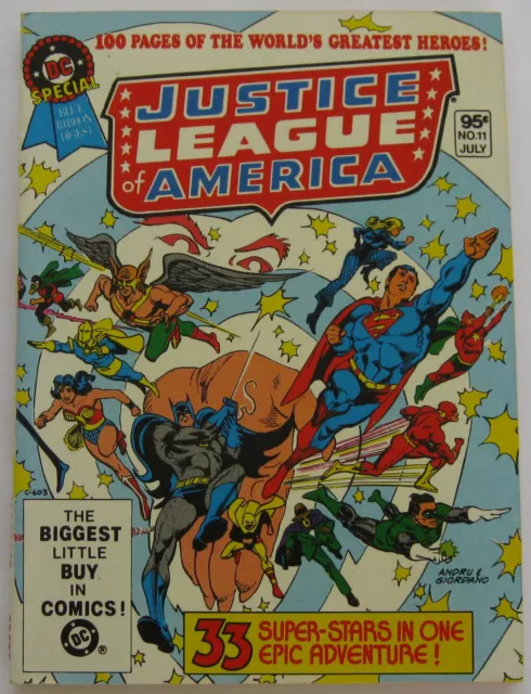 DC Special Blue Ribbon Digest #11 (Jul 1981, DC), NM condition (9.4), JLA & JSA
