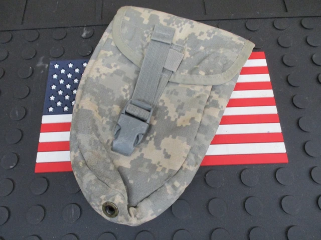 Us Army Acu Digital Ucp E-Tool Cover Tri Fold Shovel Entrenching Pouch Molle