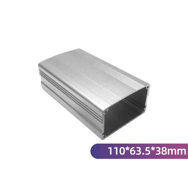 Boîtier professionnel en aluminium pour projets électroniques 110*63 5*38 mm