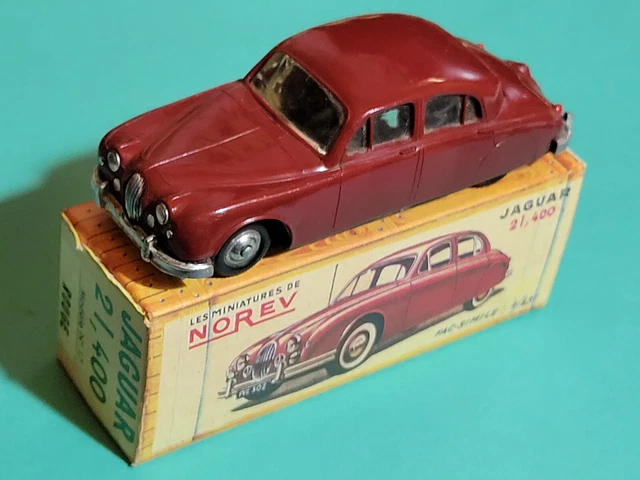 Voiture Miniature NOREV Jaguar 2 L 400 1/43 De 1972 - Ancienne, Pour Collection Ou Pièces