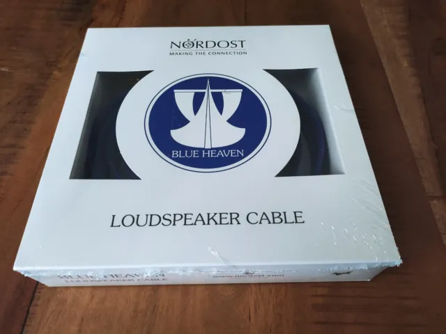 Nordost Blue Heaven LS (Series 2) 2x2.5m Speaker Cables BRAND NEW, SEALED