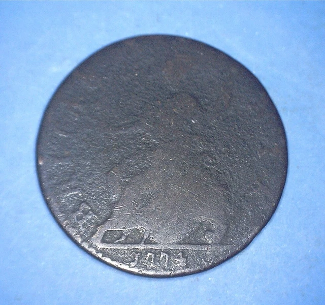 Colonial Era 1774 Evasion Halfpenny - Forerunner Of Early Coppers - *63579446 🌈