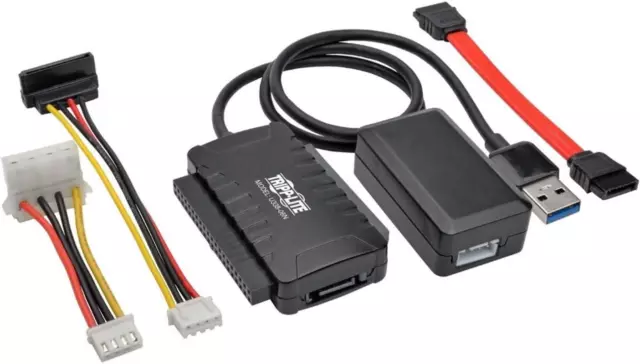 Tripp Lite USB 3.0 Superspeed to SATA/IDE Adapter W/Built-In USB Cable 2.5In