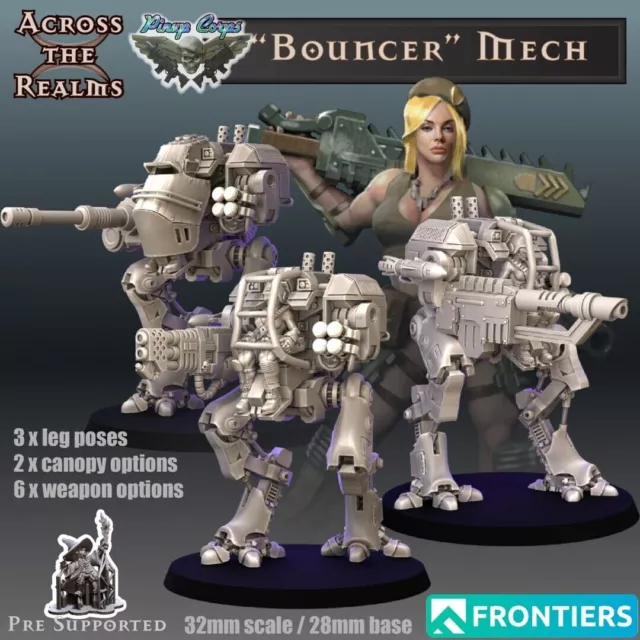 Imperial Bouncer Mech Walker Sentinel Across the Realms