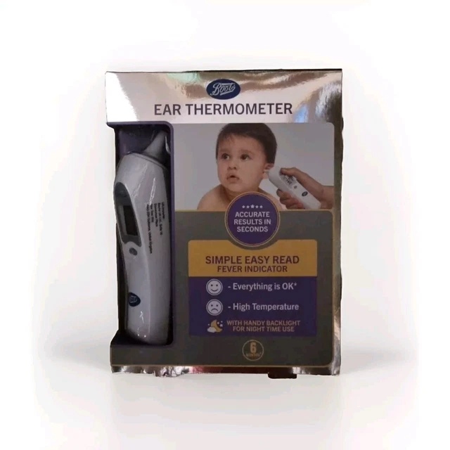 BOOTS EAR THERMOMETER Fever Indicator 6+ Months New. £18.95 PicClick UK