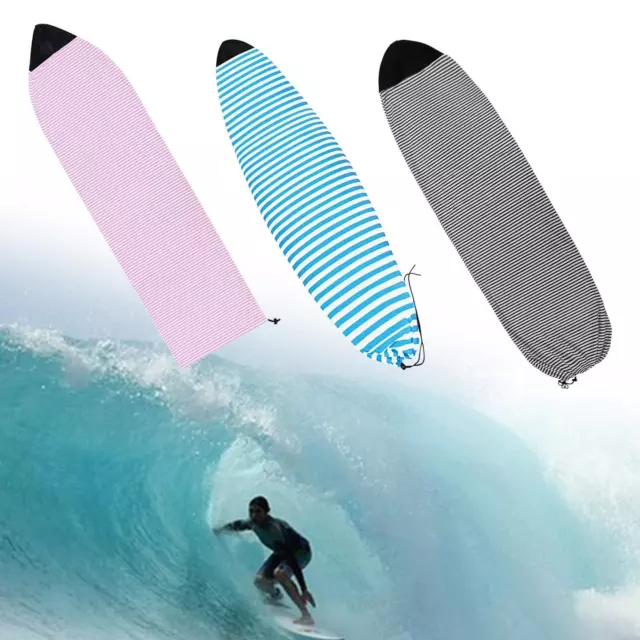 Housse de protection pour chaussette de planche de surf à motif rayé pour