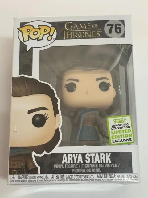Arya Stark 76 ECCC 2019 Exclusive Game Of Thrones Funko Pop Vinyl