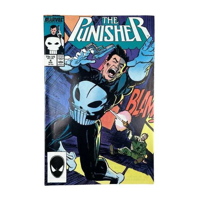 MARVEL comics the punisher volume 1 issue 4 vintage 1987 comic book VGC