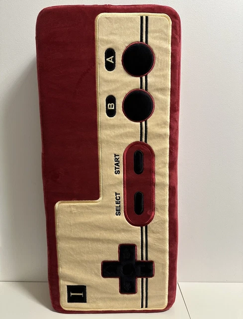 NINTENDO MUSEUM KYOTO Limited Family Computer controller big Cushion ...
