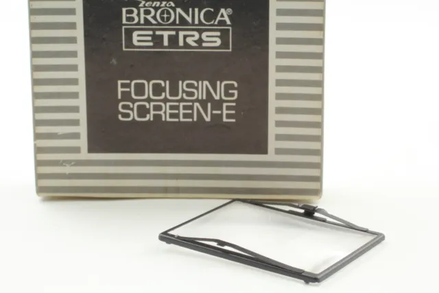 RARE!! [Near MINT in BOX] Zenza Bronica ETRS Focusing Screen Grid E From JAPAN