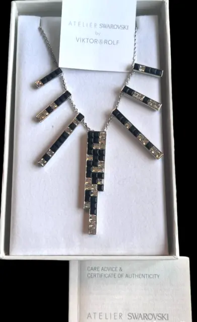 Atelier Swarovski Viktor & Rolf frozen crystal necklace for jean gaultier paul