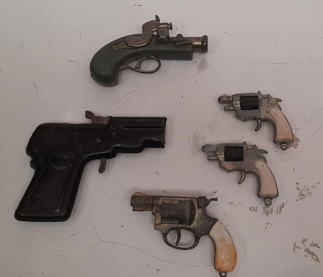 Pistolet à Amorce Jouet Vintage Redondo Pirata 1978 - Sympa Et Rétro, Occasion
