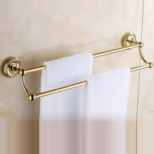 Sold Brass Bathroom Accessories Set Robe Hook Paper Holder Towel Bar Towel Sets