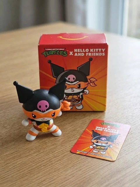 2025 MCDONALDS HELLO KITTY FRIENDS KUROMI x NINJA TURTLES TMNT BOX MINT ...