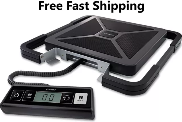 Commercial Dymo S100 Digital USB Postal Scale 100LB Portable Battery or Mains