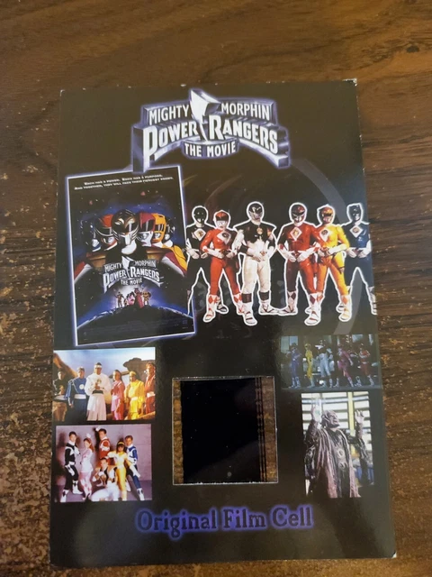 MIGHTY MORPHIN POWER Rangers The Movie 35mm Film Cell 15x10cm box £8.11 ...