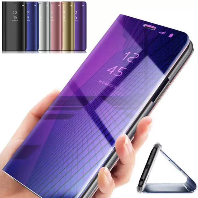 Handy Hülle View Case für Huawei Mate 10 20 lite Pro X Flip Cover Hülle Tasche