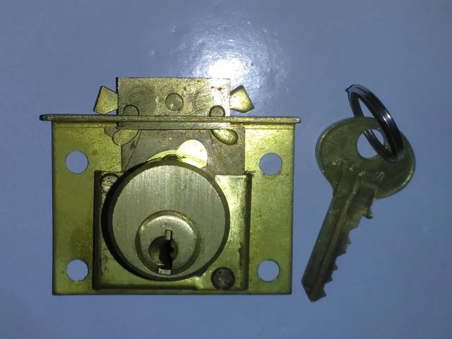Early Antique Penny Arcade Claw Machine Chicago Lock - Exhibit Supply