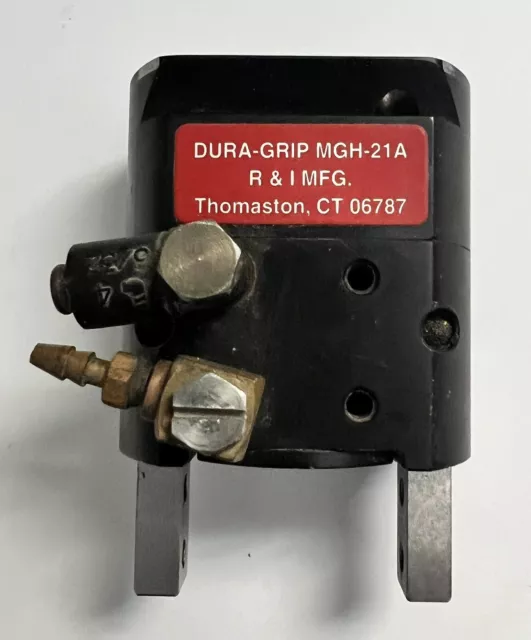 Dura-Grip MGH-21A R&I MFG. Metric Two Finger Angular Gripper 2" Diameter