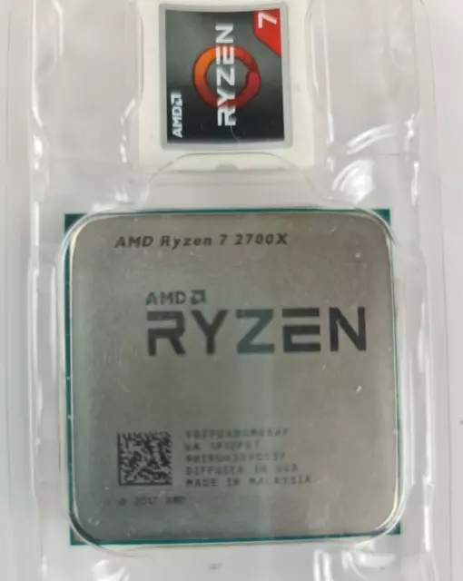 processeur AMD RYZEN 7 2700X 8 Cores 16 Threads AM4