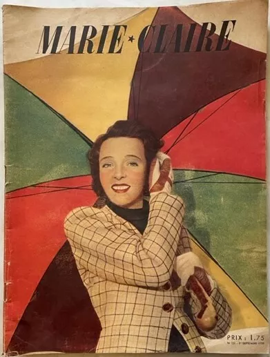 MARIE-CLAIRE n° 131 du 1 Septembre 1939 ancienne revue mode couture pour femme