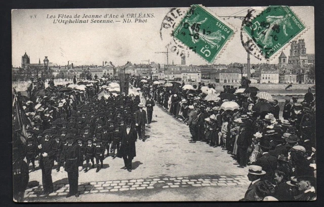 Orleans Fetes de Jeanne d'Arc 1912 Le Général Ferré à Orléans