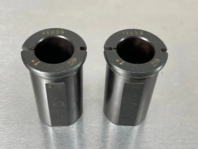 (2) Global CNC B Tool Holder Bushing 1" ID x 1-1/2" OD 86-03B