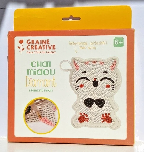 Graine Créative Kit Diamond Mosaic Sticker – Panda – Activité 6 Ans +