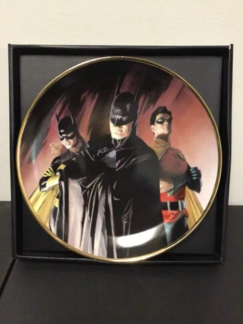 DC Direct Gallery Collection Batman Family Collectors Plate Limited Edition