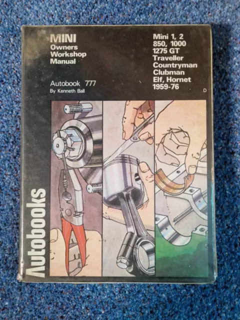 Morris/Austin Classic Mini Cooper Owners Workshop Manual (1959-1976) Autobooks