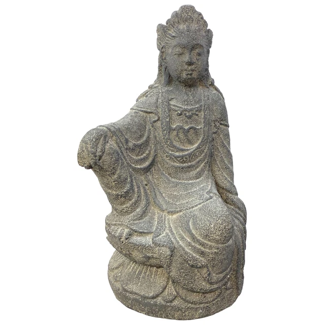 Guanyin Garden Statue Sculpture Bodhisattva Compassion Buddha Goddess  Bali art 2