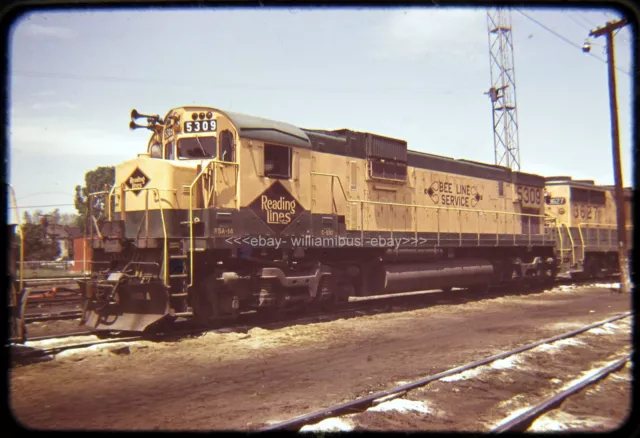 Railroad Slide Reading RDG 5309  1969