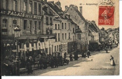 (S-34859) France - 61 - Argentan Cpa Facade Store At The Palais De La Fashion Ch
