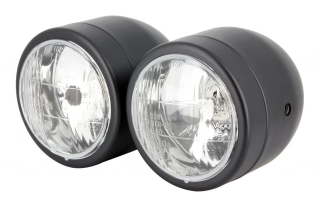 Double Optique BIHR Universel 90mm Chromé - Speck Moto Pièces