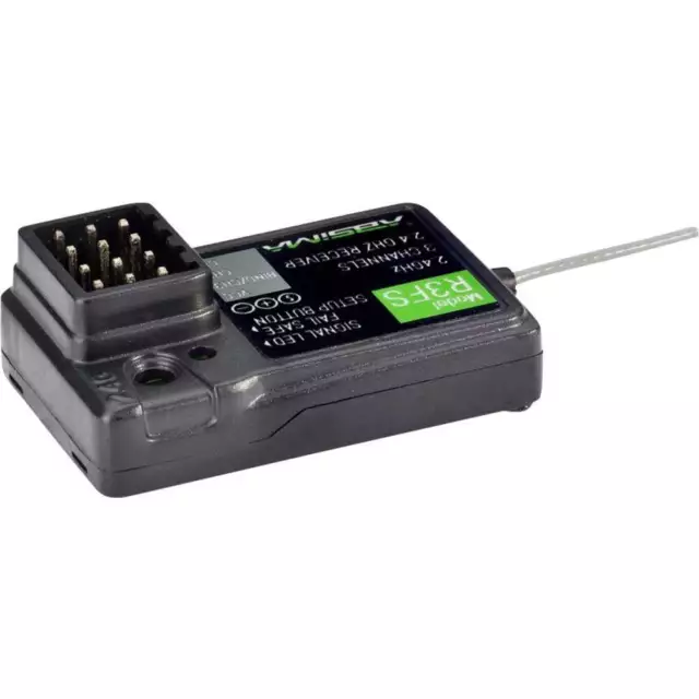 Absima R3FS Récepteur 3 canaux 2,4 GHz Système de connecteur JR/Futaba