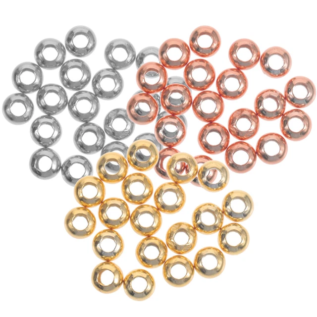 60 Pcs Unique Spacer Bead Prayer Beads Charm Braclets DIY Jewelry Material